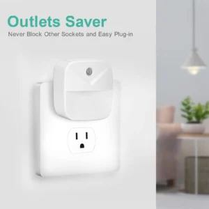 Led Wall Lamp EU Plug-In Smart Light Control Sensor Light 220V Wall Light for Home Corridors Bathrooms Hallways Closet Bedroom