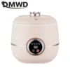 110V Electric Stew Pot 1.6L Automatic Rice cooker 12H Keep warm Non-Stick Ceramic Liner Soup Porridge Dessert Stewer boil Hotpot
