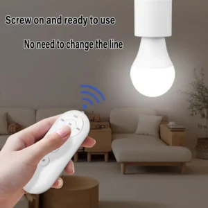 E27 Lamp Holder Wireless Remote Control Smart Timer Light Socket Switch Ac85-265V Lamp Base Adapter On/off for Home Automation