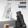 STARSEEKER E55 Electric Coffee Grinder 55MM Espresso Cone burr Stepless Fineness Adjustment Cold Brew Bean Grinder Black Sliver