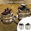 KX4B 304Stainless Steel Pressure Cooker 1.6L Efficient Rice Cooker Kitchen Cooking Tool Suitable for Kitchen Enthusiasts