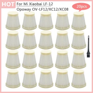 مكنسة كهربائية ذكية محمولة باليد من Mi Xiaobai LF-12 Opoway OV-LF12 XC12 XC08 فلتر هواء عالي الكفاءة عنصر أساسي ملحقات منزلية