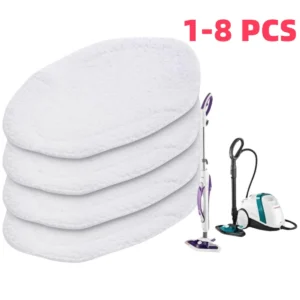 قابلة للغسل لـ Polti Vaporetto SV440_Double SV400، وسادات لـ Polti Vaporetto Smart 100_B Mop Sockettes، منظف ممسحات البخار Vaporetto